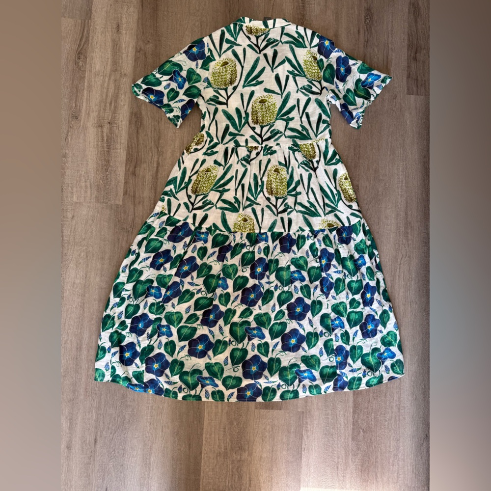 NWT Anthropology Summer Patterned Maxi Dress - Picture 11 of 13